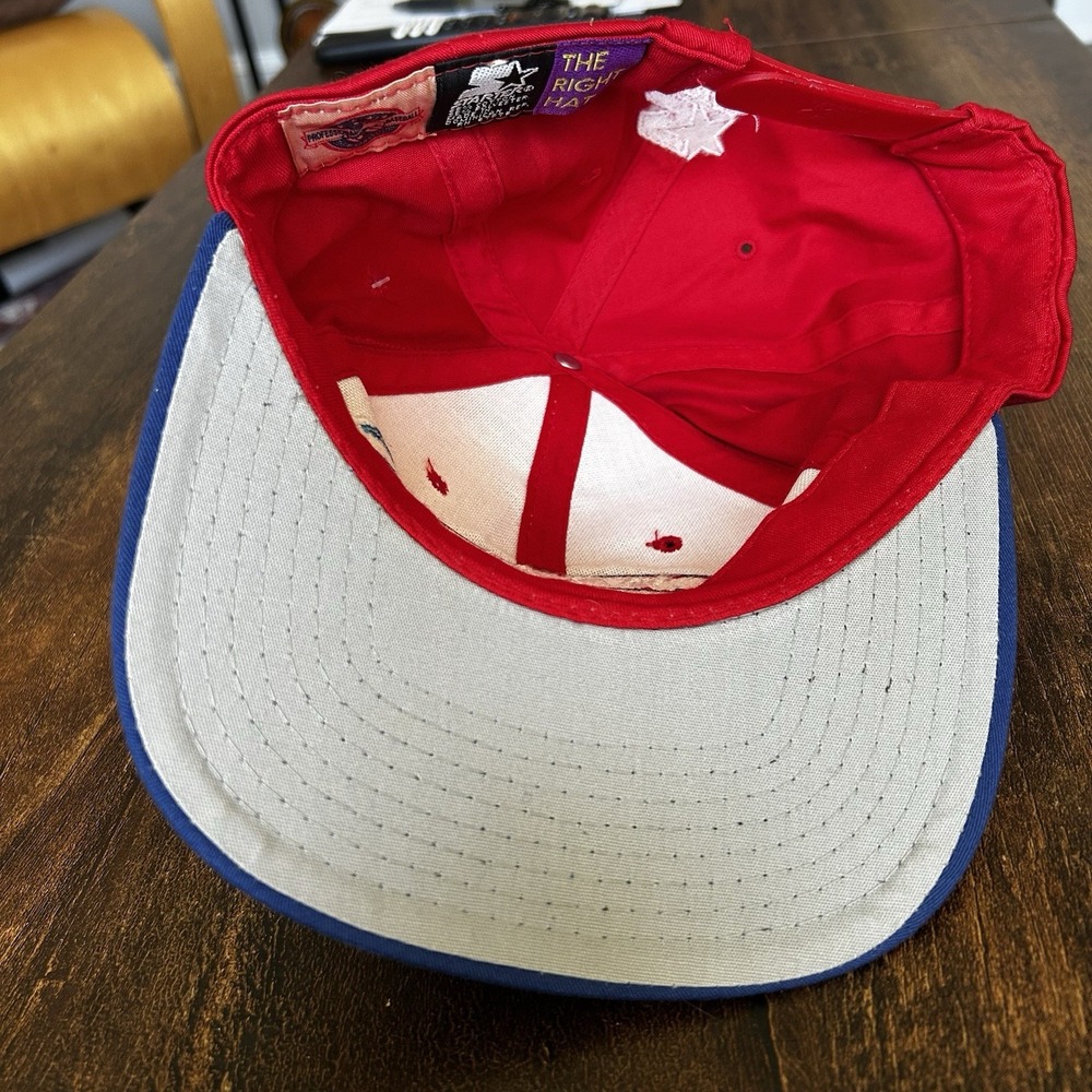Vintage‎ Hilo Stars Baseball Hat Starter Red Blue Snapback Minor League NWT - Picture 7 of 7